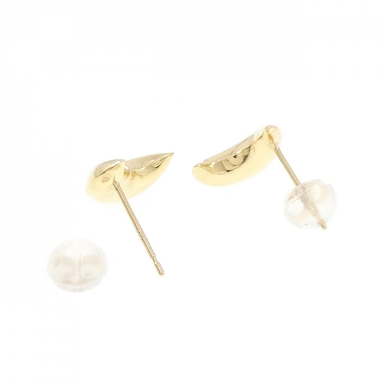 [新品] K18YG 月亮耳环