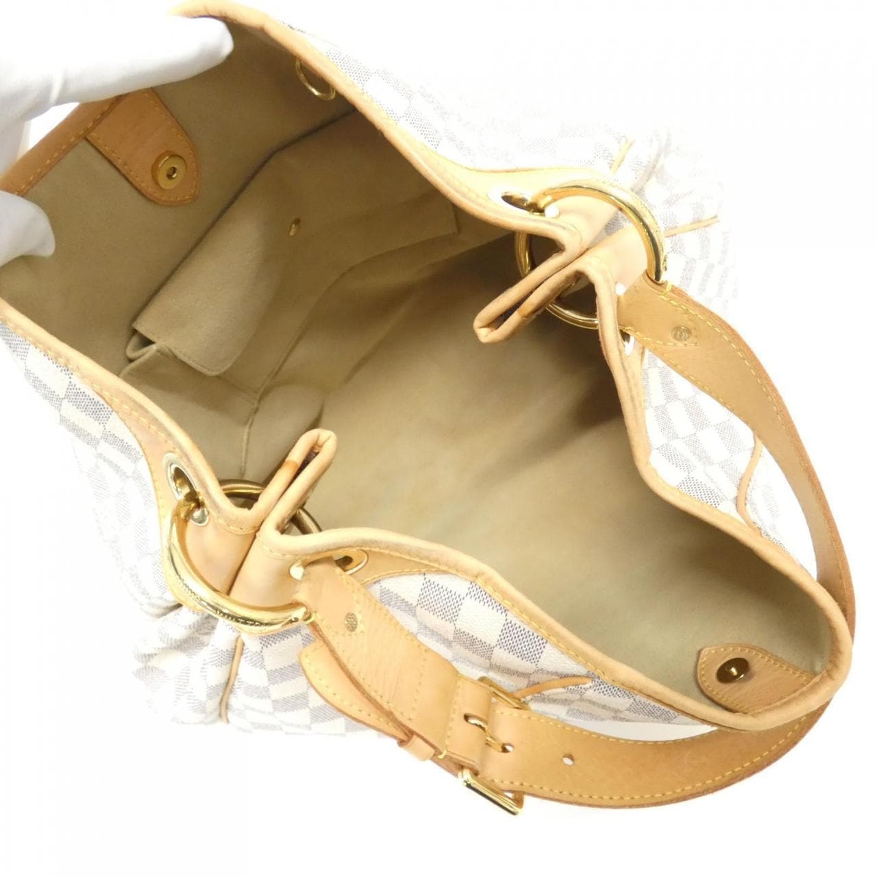 ルイヴィトン ダミエ アズール ガリエラ GM N55216 ショルダーバッグ