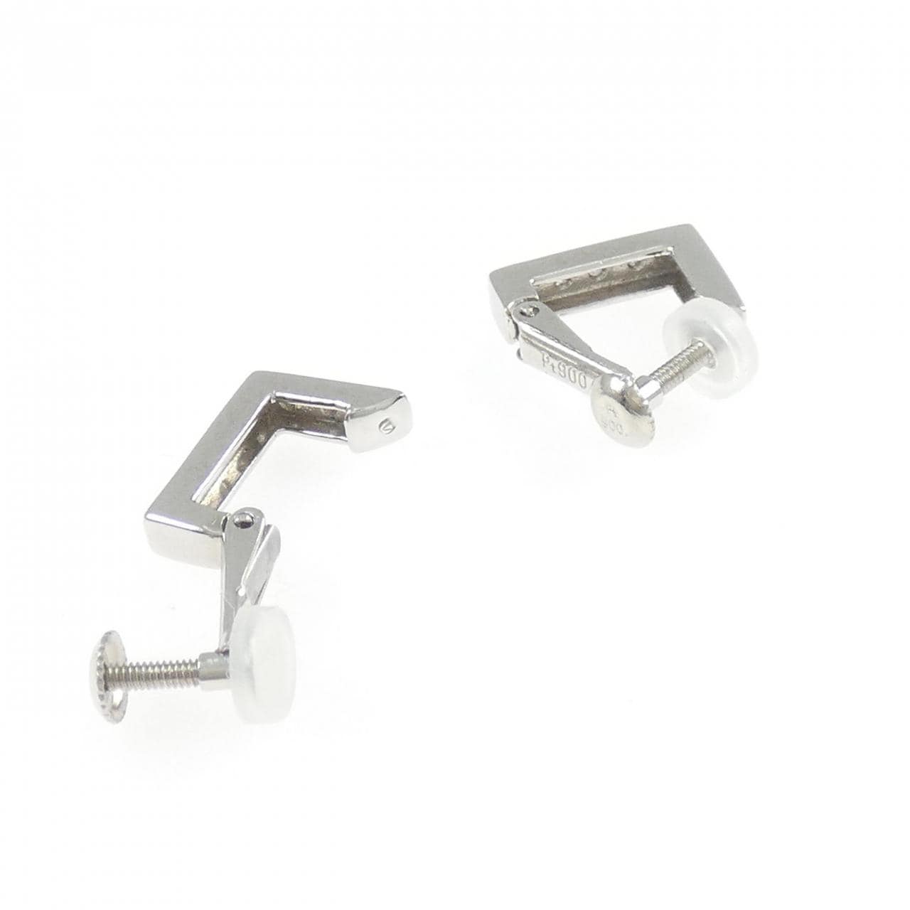 PT900 ダイヤモンド イヤリング