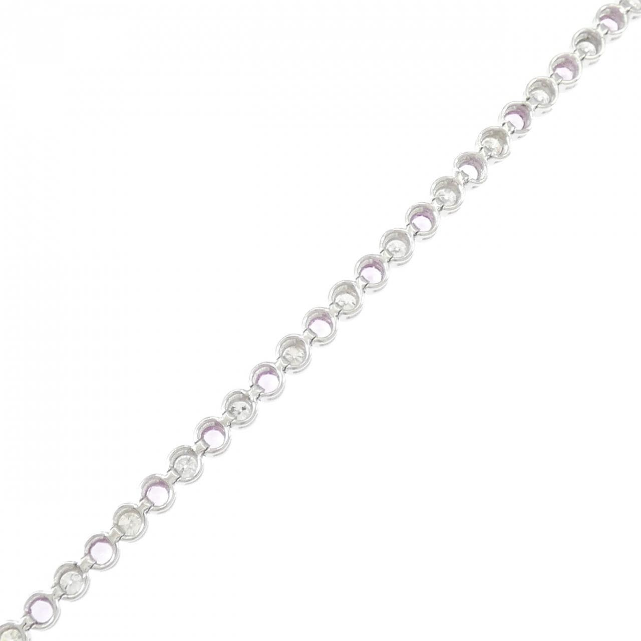 K18WG サファイヤ ブレスレット 1.71CT