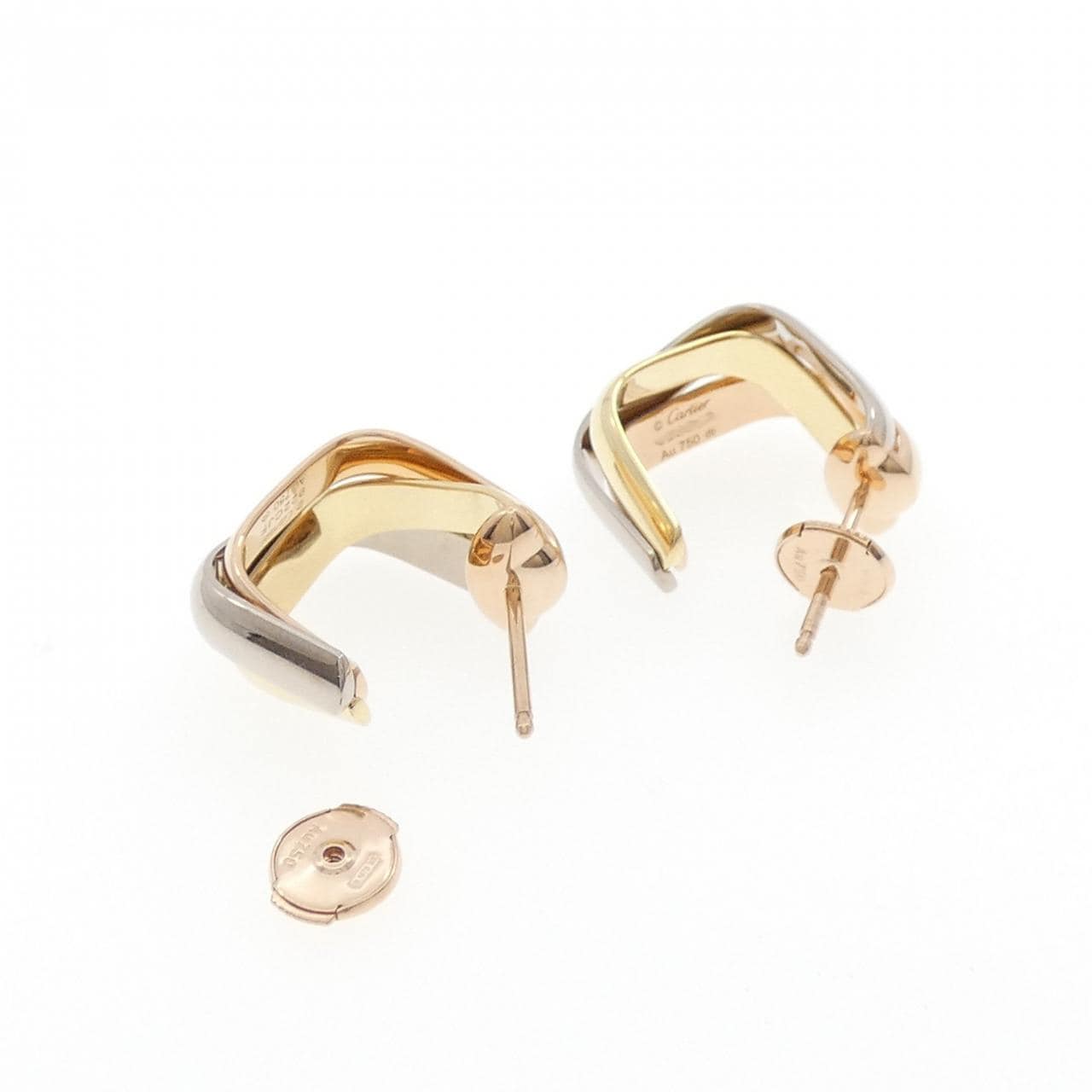 カルティエ トリニティ クッション ピアス