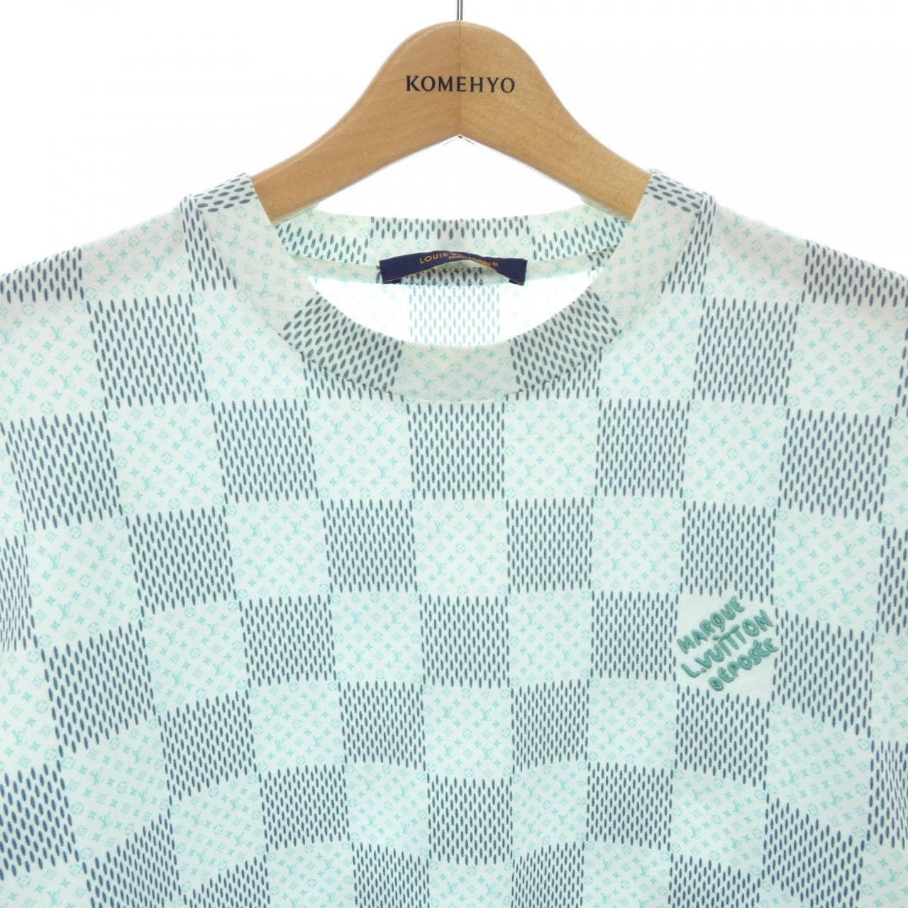ルイヴィトン LOUIS VUITTON プリントショートスリーブコットンTシャツ HRY10WNPG Tシャツ