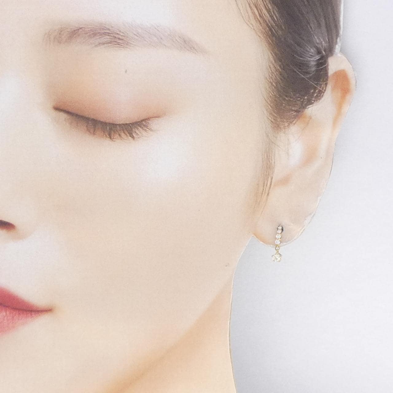 フェスタリア ダイヤモンド ピアス 0.27CT