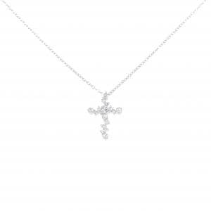 ポンテヴェキオ クロス ネックレス 0.17CT