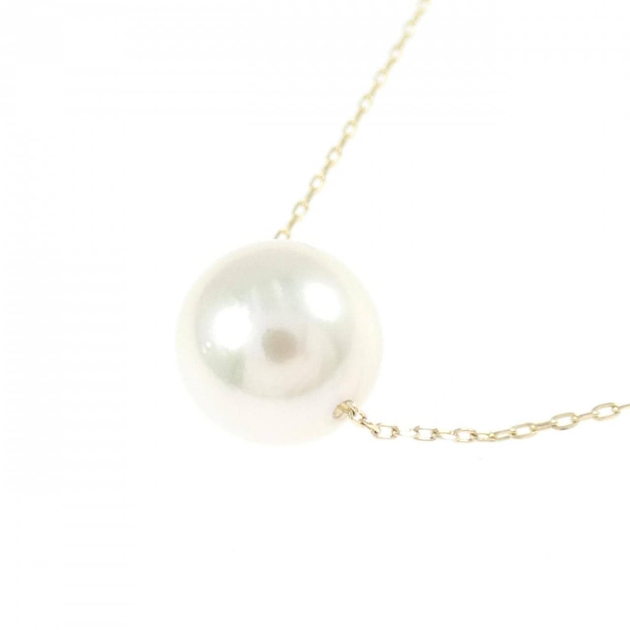 K10YG アコヤパール ネックレス 8.1mm