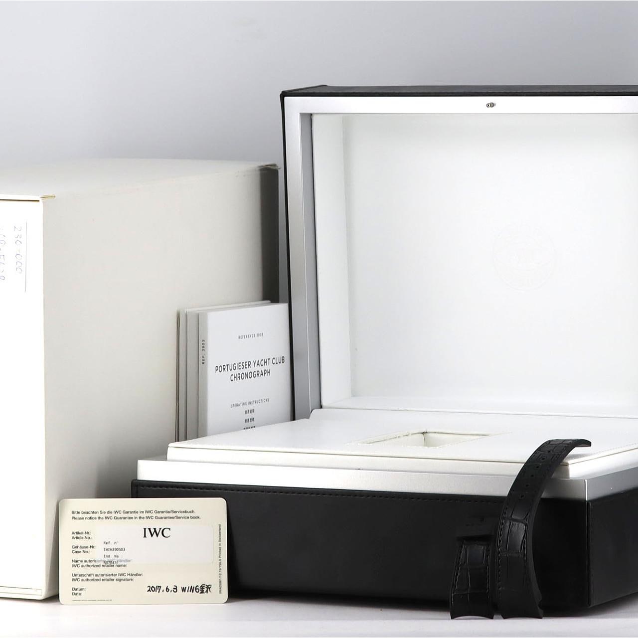 【ノーメンテナンス還元価格】IWC ポルトギーゼヨットクラブクロノグラフ IW390503 SS 自動巻