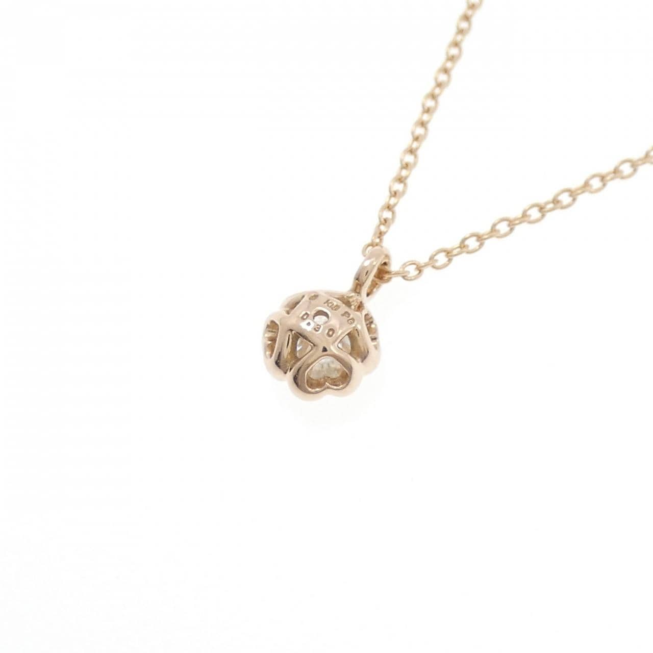 K18PG ダイヤモンド ネックレス 0.30CT
