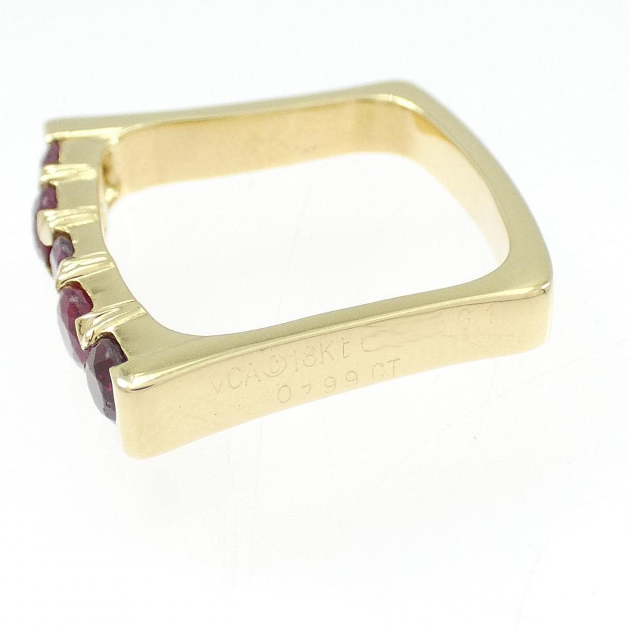 【ヴィンテージ】ヴァンクリーフ&アーペル ルビー リング 0.99CT
