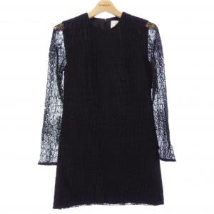 セリーヌ CELINE CROCODILE PATTERN LACE 2R166311D ワンピース