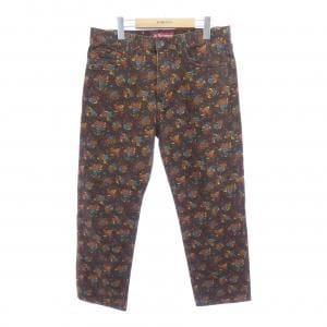 シュプリーム SUPREME Regular Jean Flower パンツ