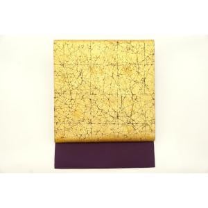 [Unused items] Nagoya obi, Shiose-dyed obi, gold-painted finish
