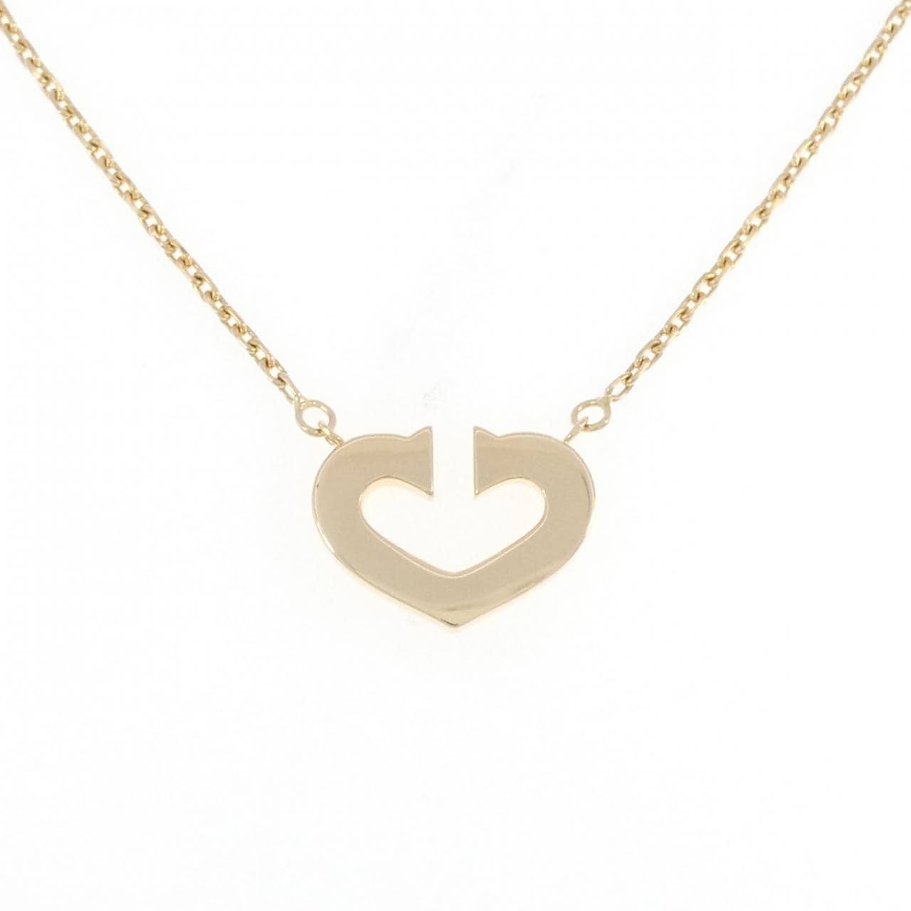 Cartier C heart necklace