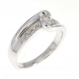 K18WG ダイヤモンド リング 0.207CT