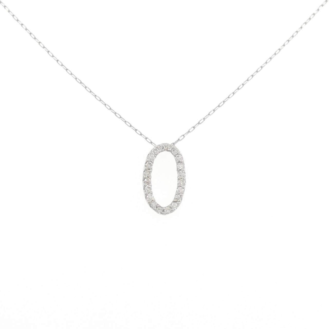 PT900 ダイヤモンド ネックレス 0.10CT
