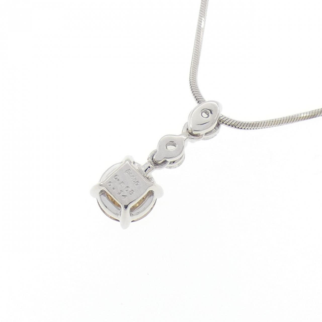 PT900/PT850 ダイヤモンド ネックレス 0.508CT
