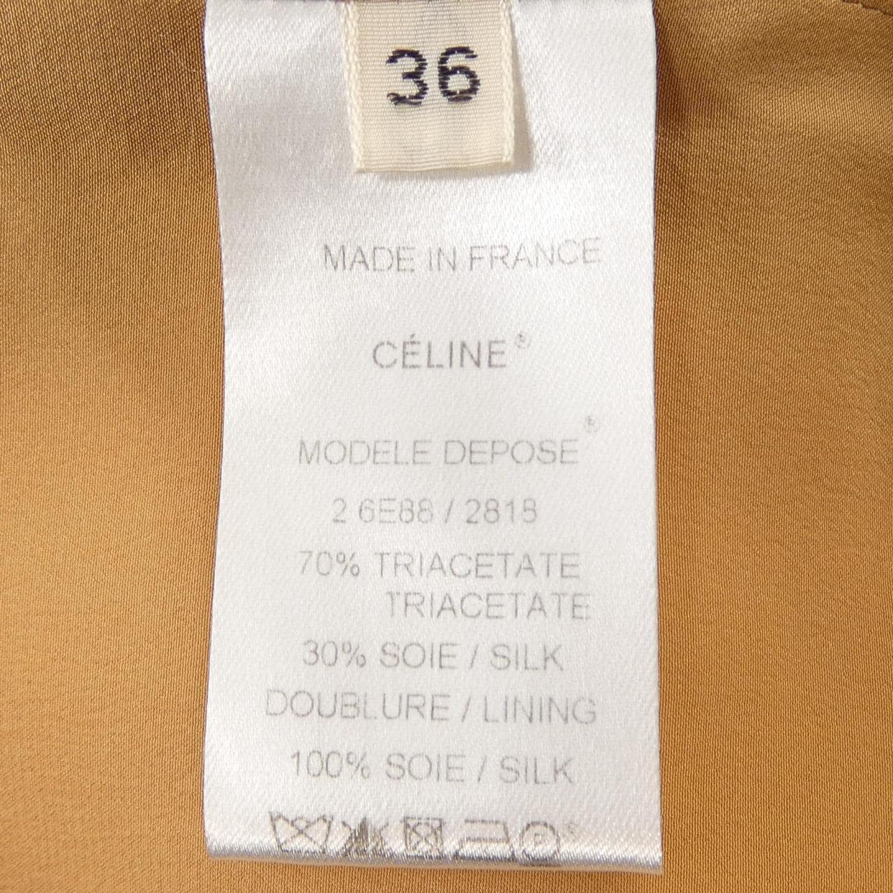 セリーヌ CELINE 2 6E88/2818 ワンピース