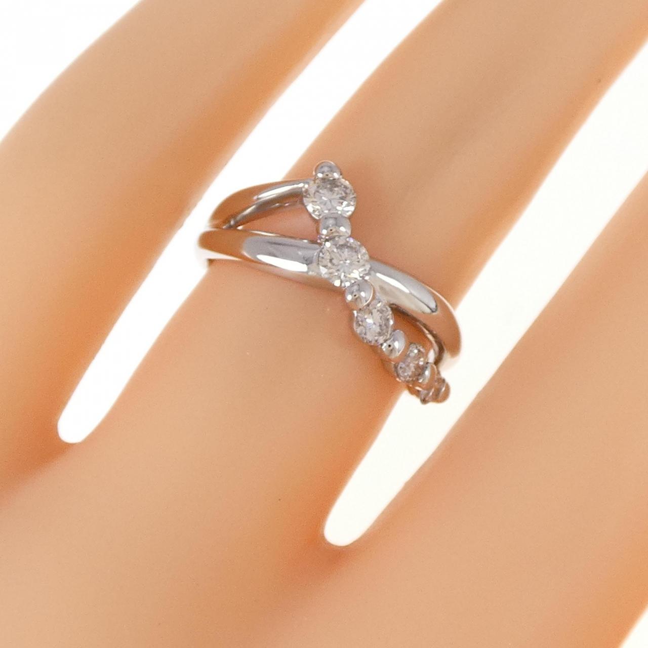 PT ダイヤモンド リング 0.47CT
