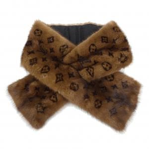 ルイヴィトン LOUIS VUITTON エシャルプ モノグラミンク M78744 MUFFLER