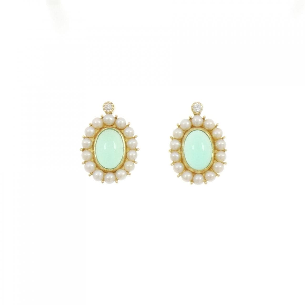 トッカ カラーストーン ピアス