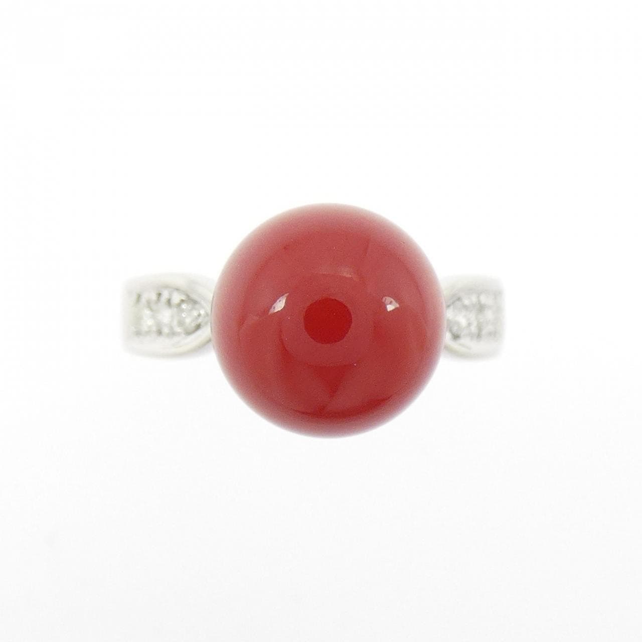 PT900 サンゴ リング 8.8mm