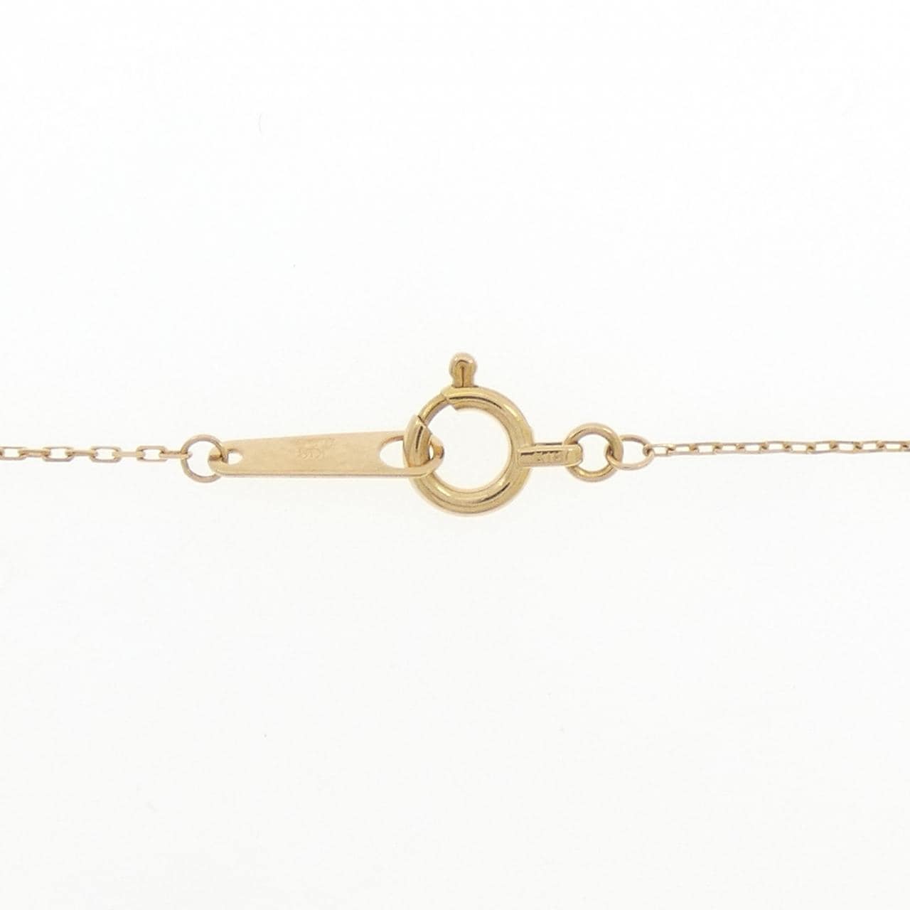 アガット ダイヤモンド ネックレス 0.05CT