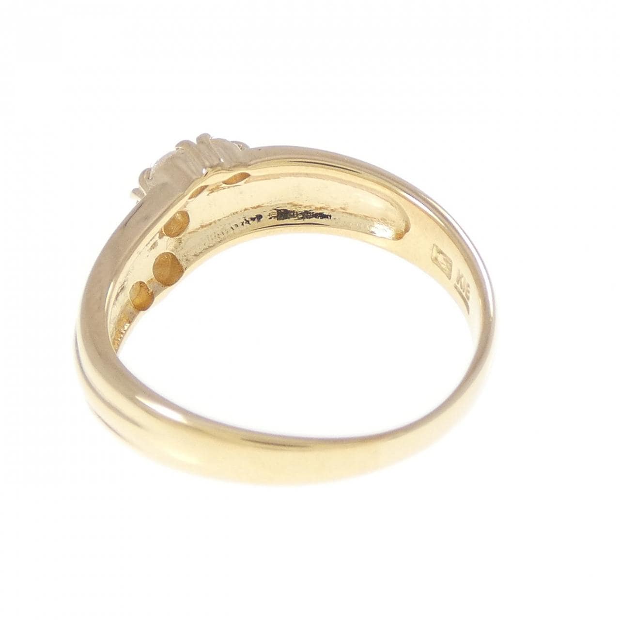 K18YG ダイヤモンド リング 0.20CT