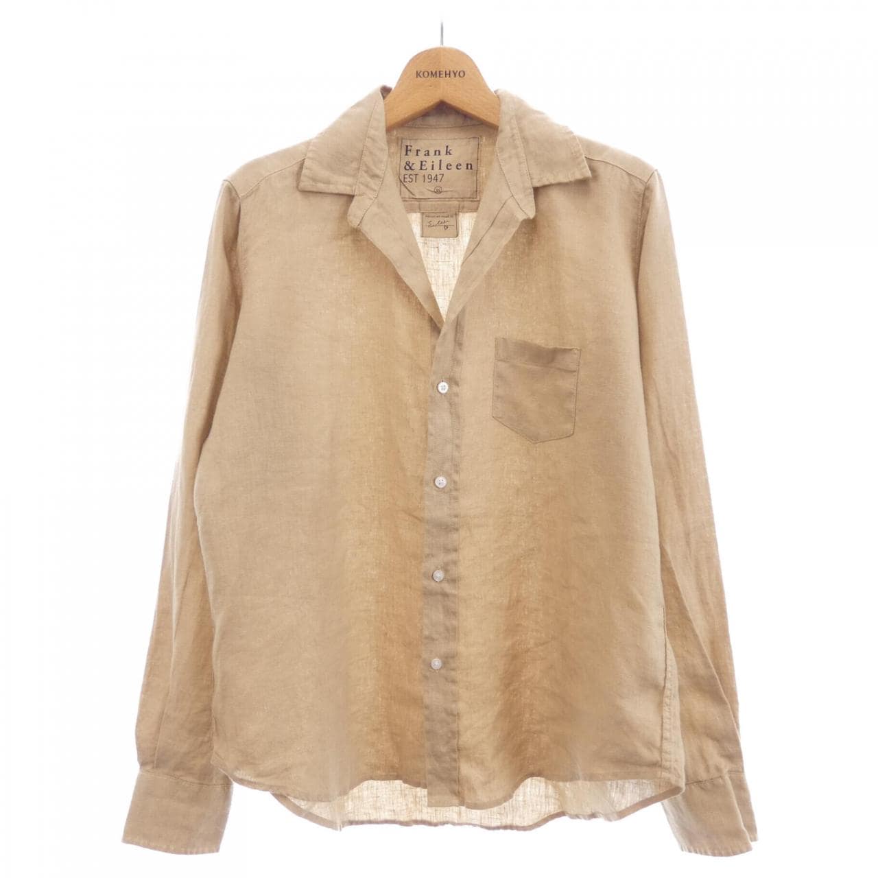 フランクアンドアイリーン FRANK&EILEEN EILEEN ITALIAN LINEN シャツ