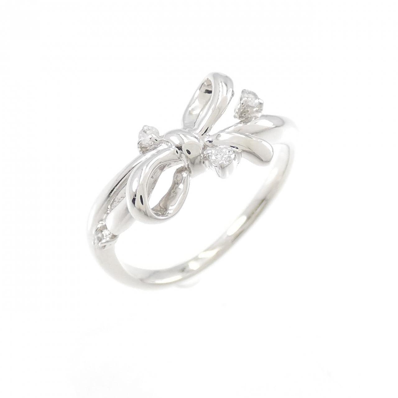 サマンサティアラ ダイヤモンド ピンキーリング 0.04CT