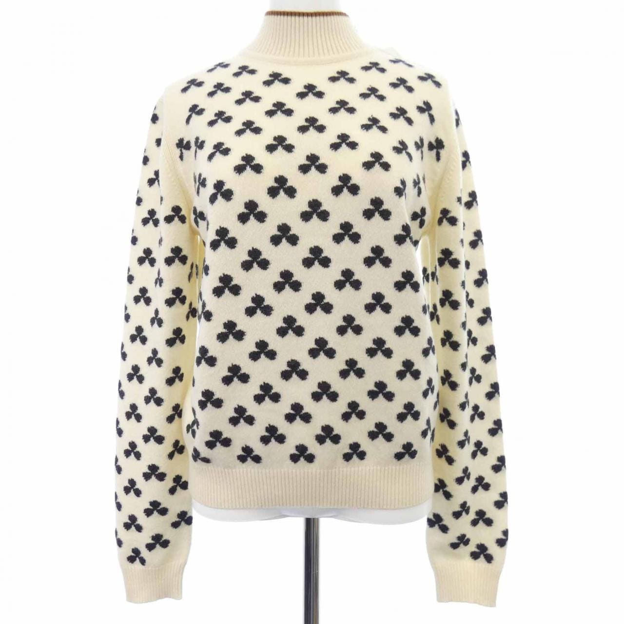 エルメス HERMES クルードセル クローバー *97-7705 ニット