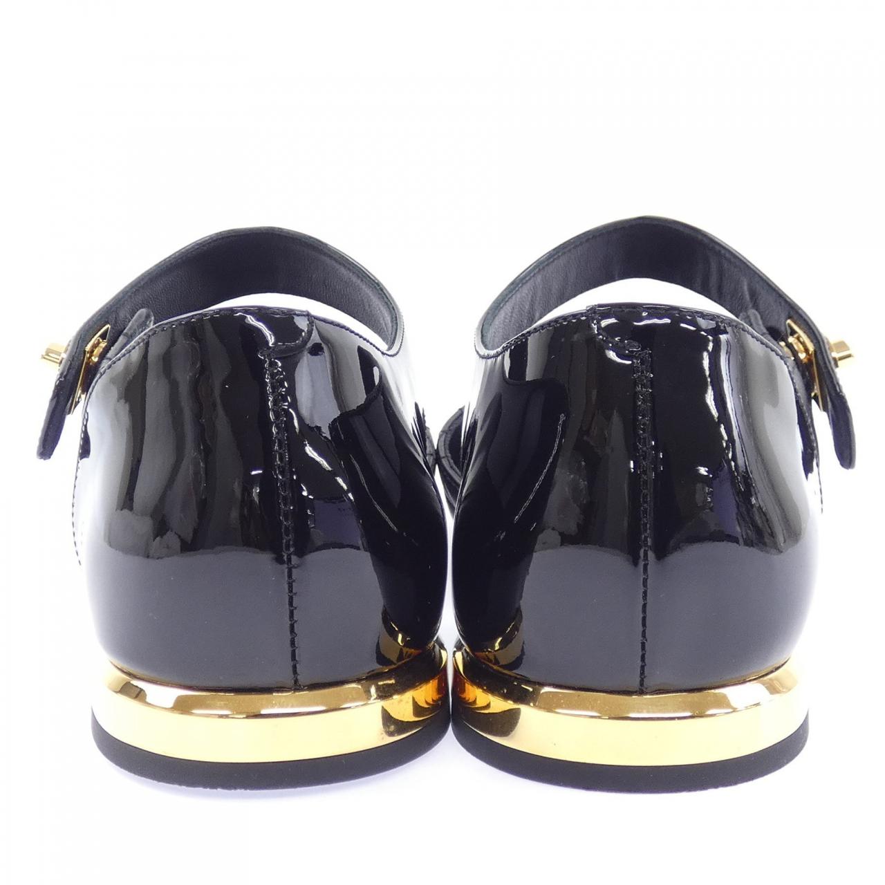 シャネル CHANEL バレリーナ ターンロック G38441Y55573 フラットシューズ