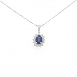 PT900/PT850 サファイヤ ネックレス 1.03CT