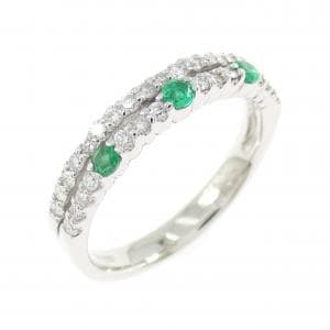 PT900 エメラルド リング 0.11CT