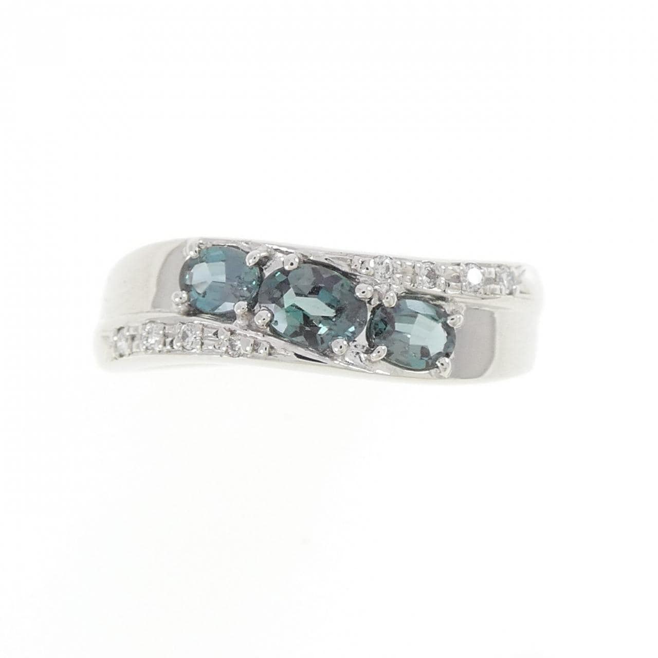 PT900 アレキサンドライト リング 0.52CT