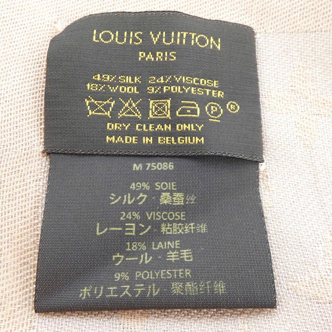 ルイヴィトン LOUIS VUITTON ショール モノグラム シャイン M75086 ショール
