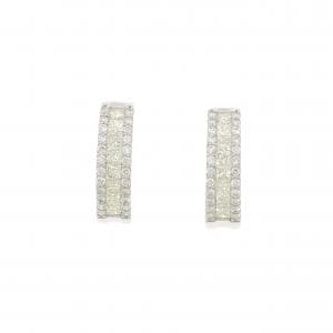 【新品】PT900 ダイヤモンド ピアス 0.90CT