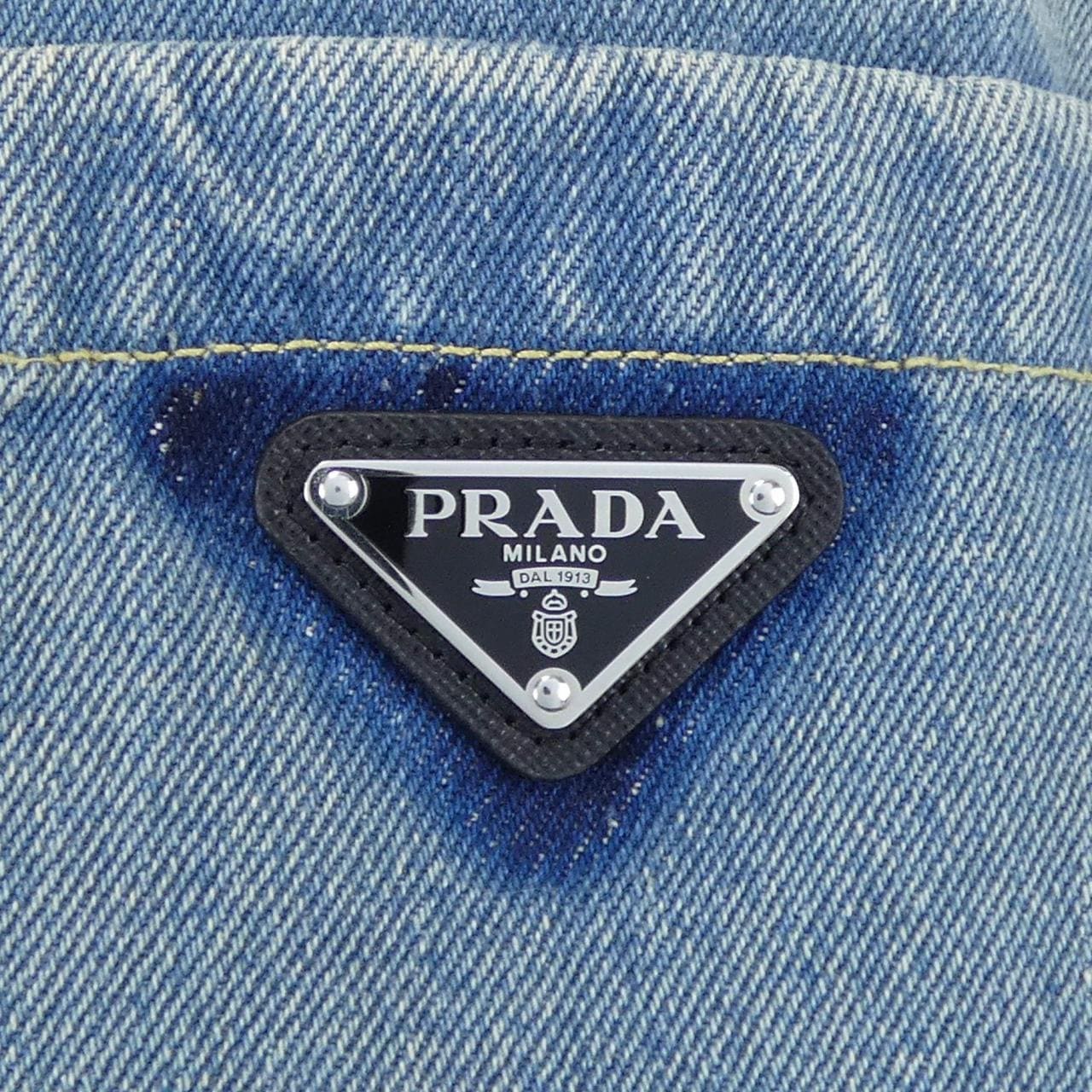 プラダ PRADA トライアングルロゴ GEC067 S212 1ZAB S／Sシャツ