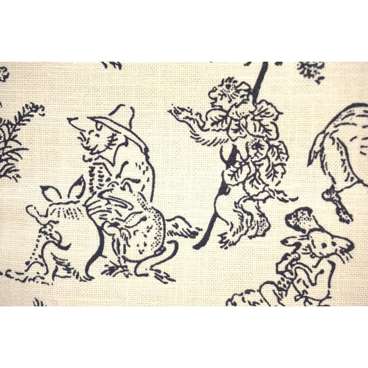 【新品】バッグ　鳥獣戯画