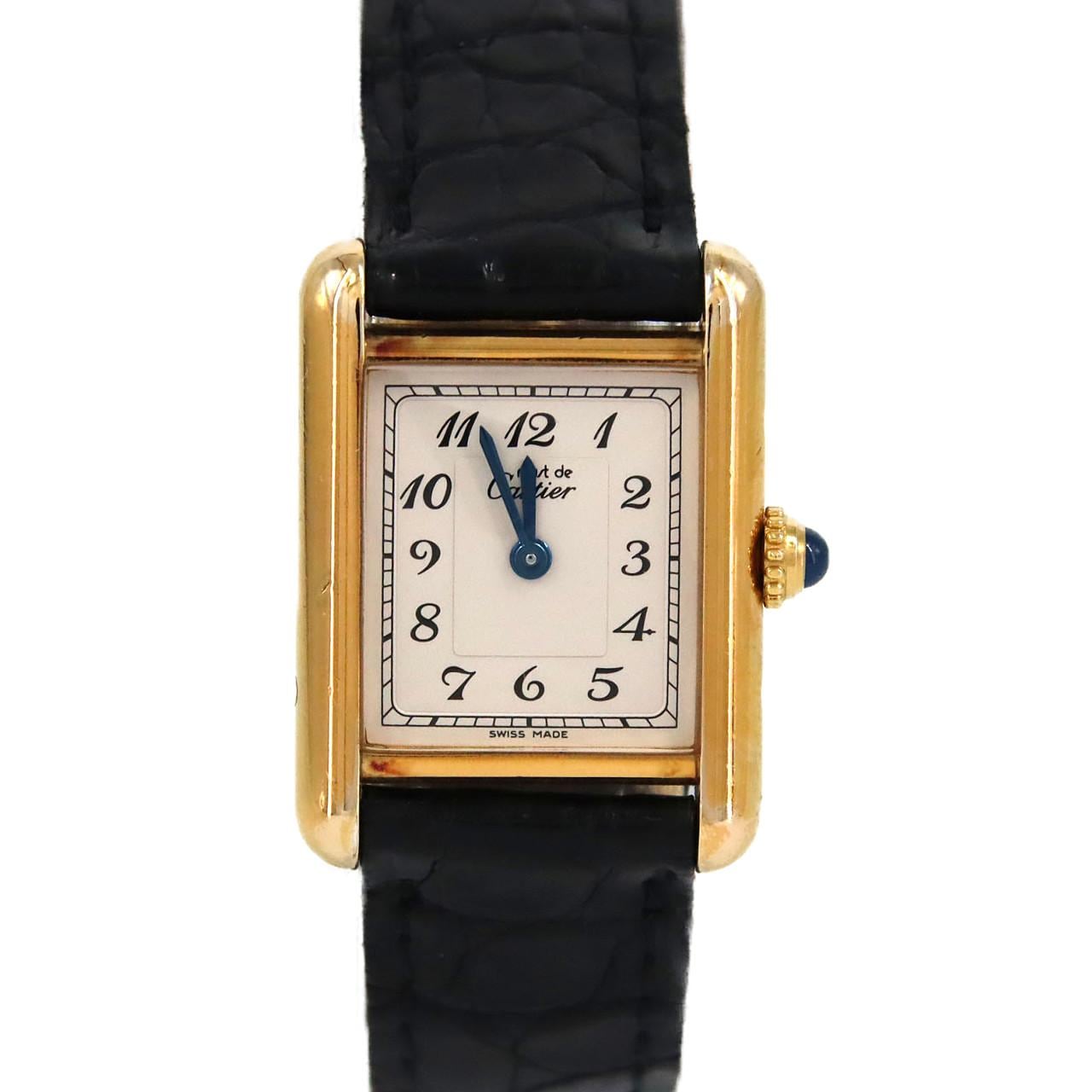 【ノーメンテナンス還元価格】カルティエ マストタンクSM GP W1002954 GP クォーツ