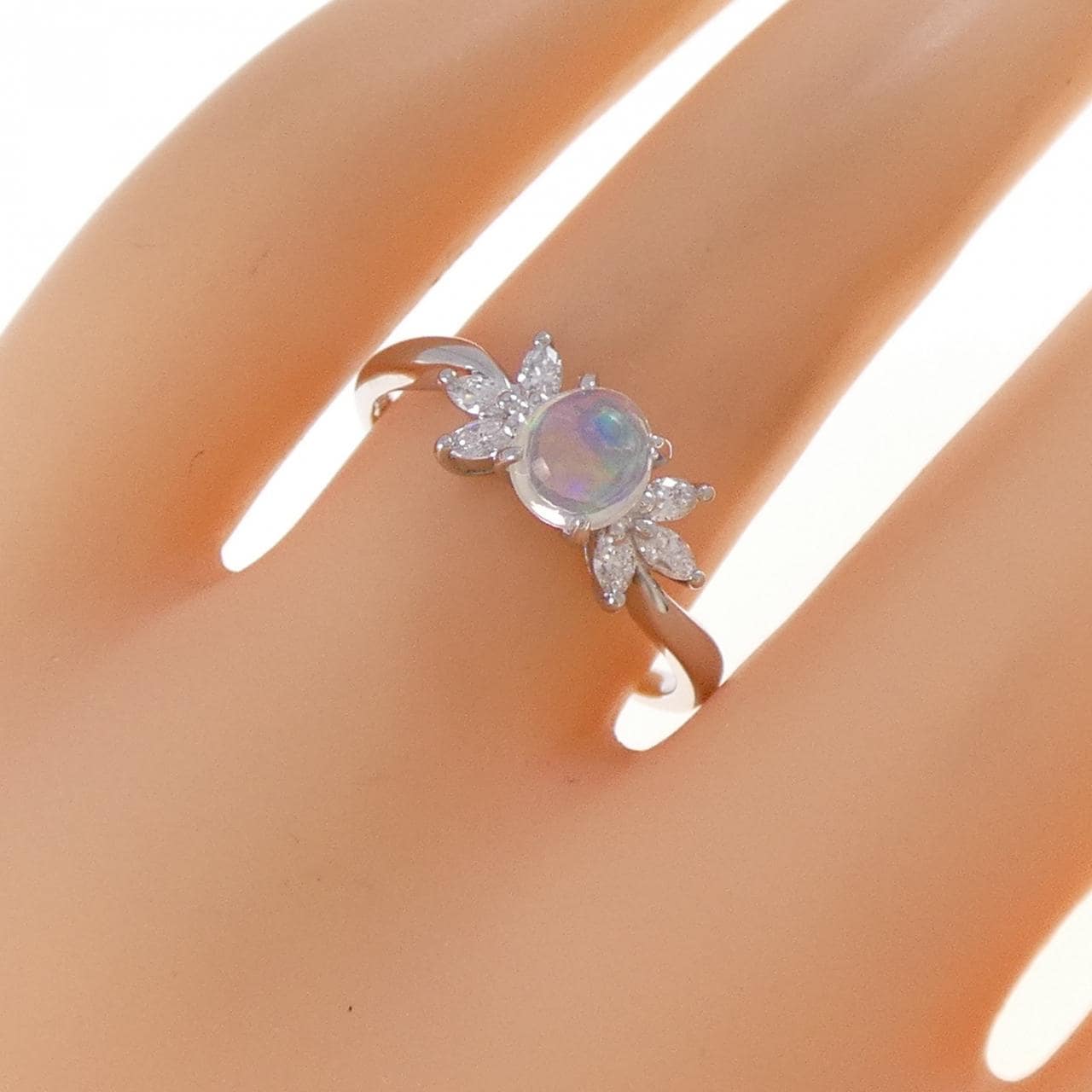 PT900 オパール リング 0.63CT