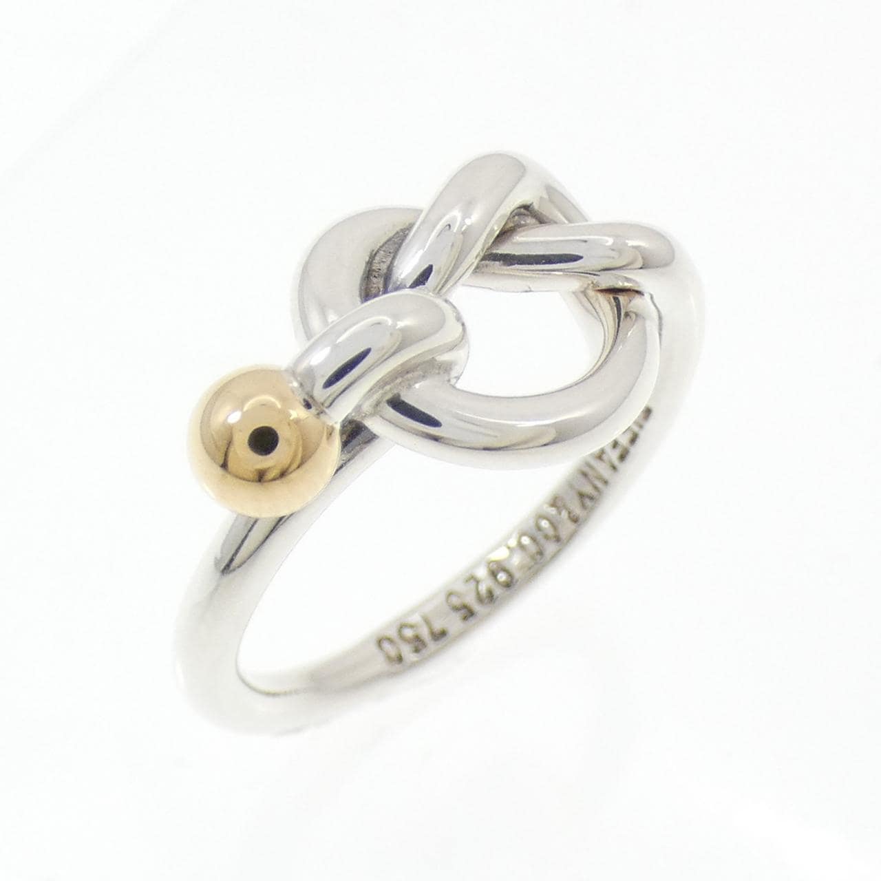 【ヴィンテージ】ティファニー ラブノット リング