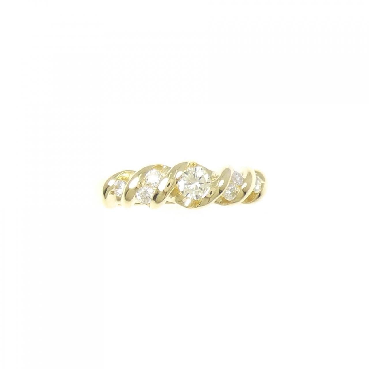 K18YG ダイヤモンド リング 0.30CT