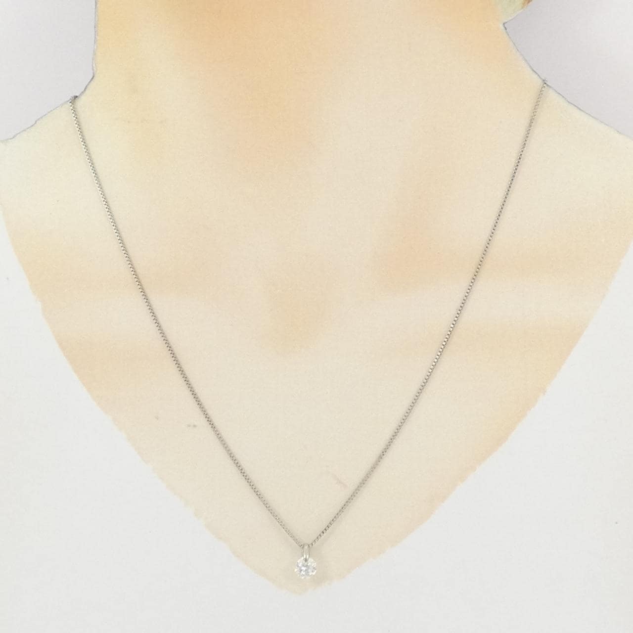 PT900/PT850 ダイヤモンド ネックレス 0.548CT