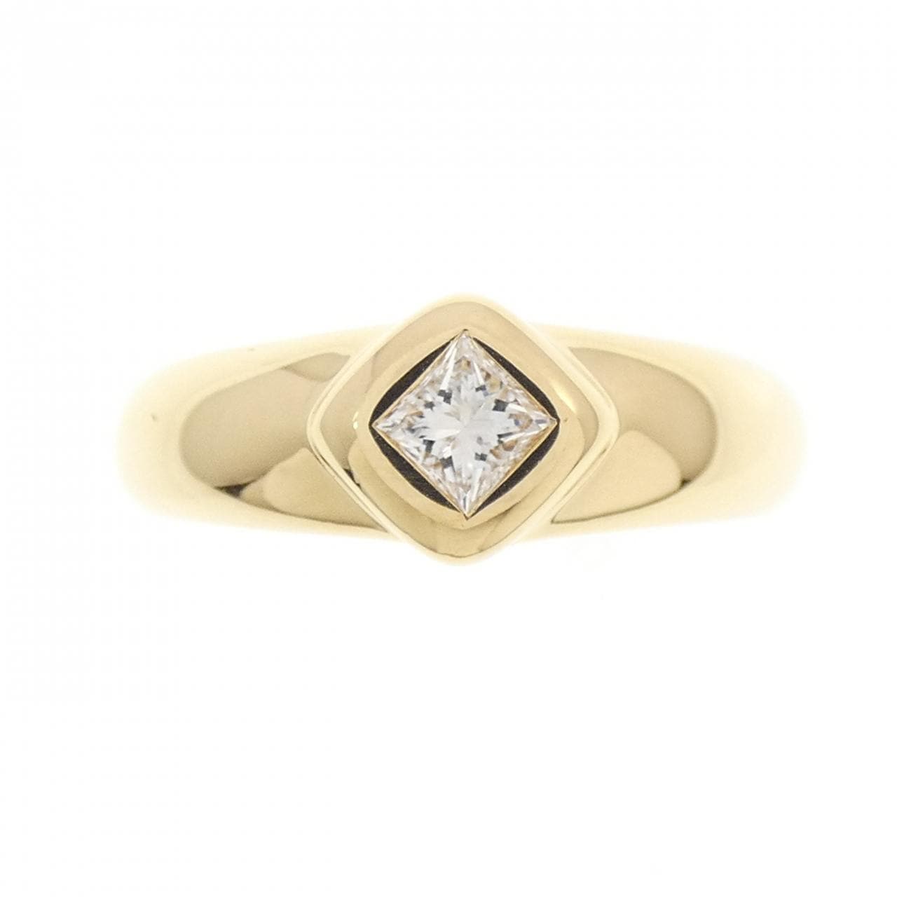750YG ダイヤモンド リング 0.19CT