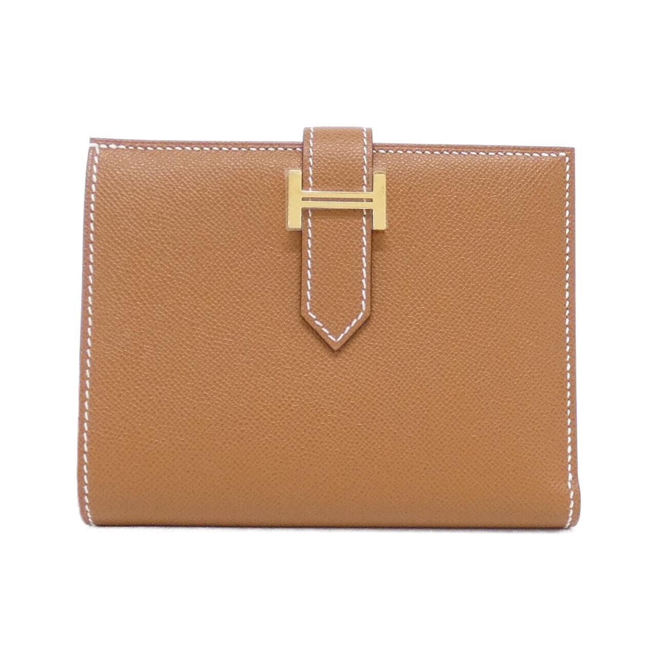 【未使用品】エルメス ベアン コンパクト 084817CC 財布