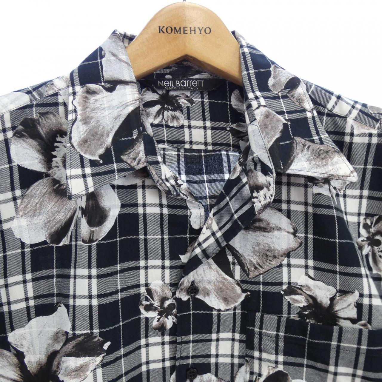 Neil Barrett Barrett BCM1131S-L023S S/S Shirt