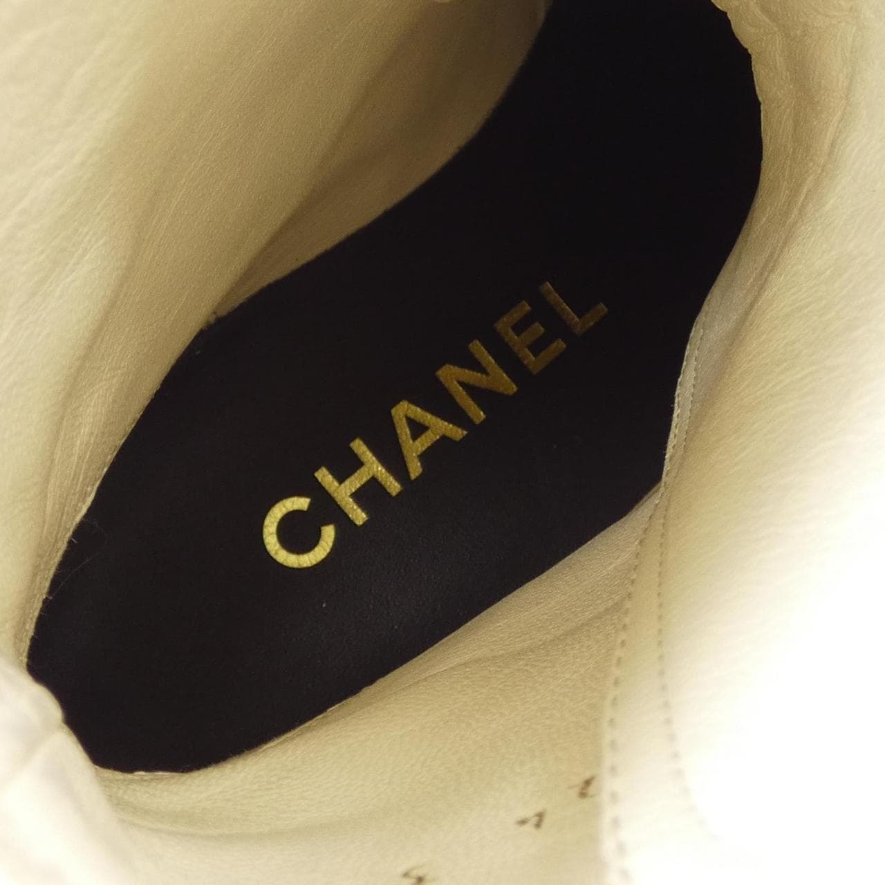 シャネル CHANEL レースアップ G45124B14018 ブーツ