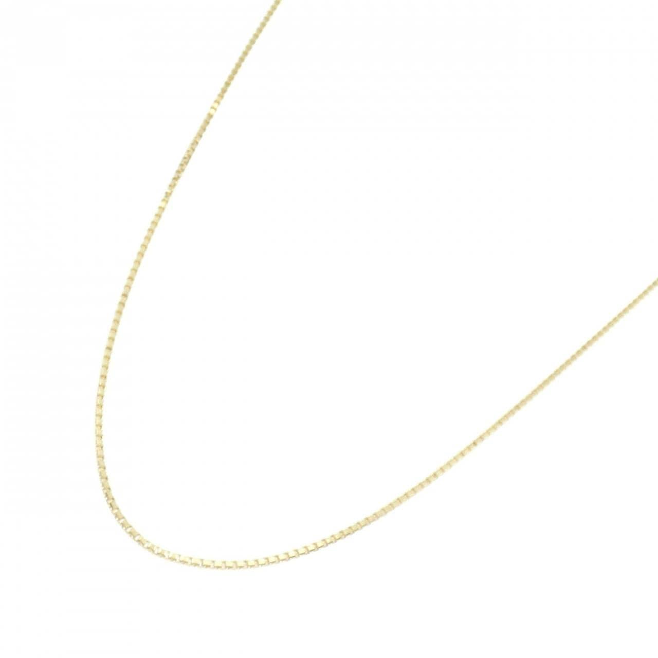K18YG Venetian chain necklace