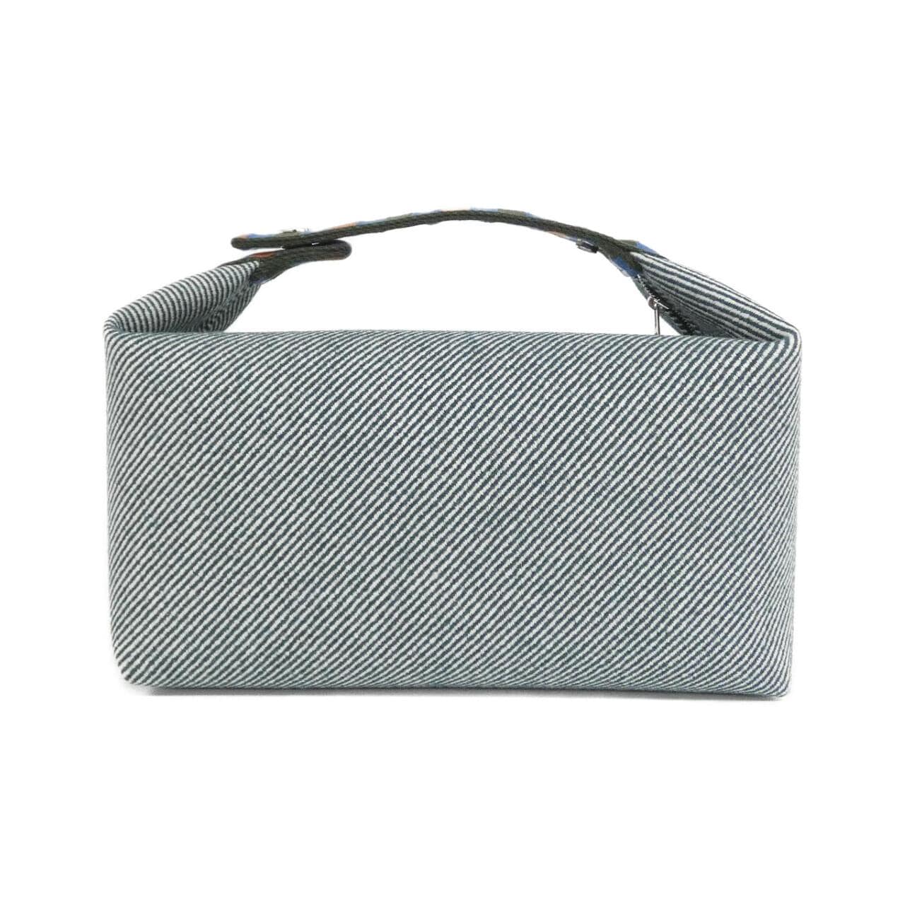 【未使用品】エルメス AU CARRE ブリッド ア ブラック GM 103803M ポーチ