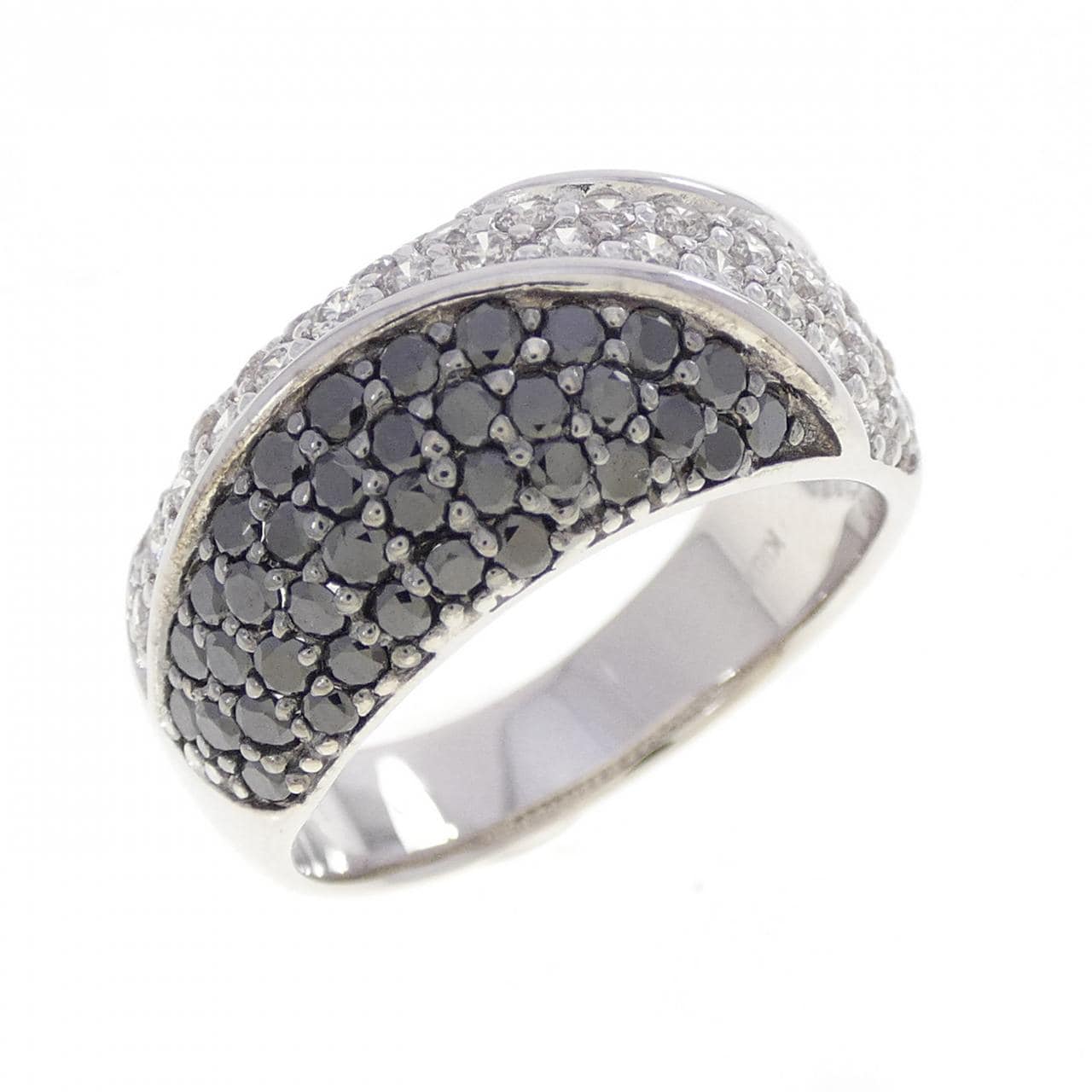 K18WG/K18BG ダイヤモンド リング 1.30CT