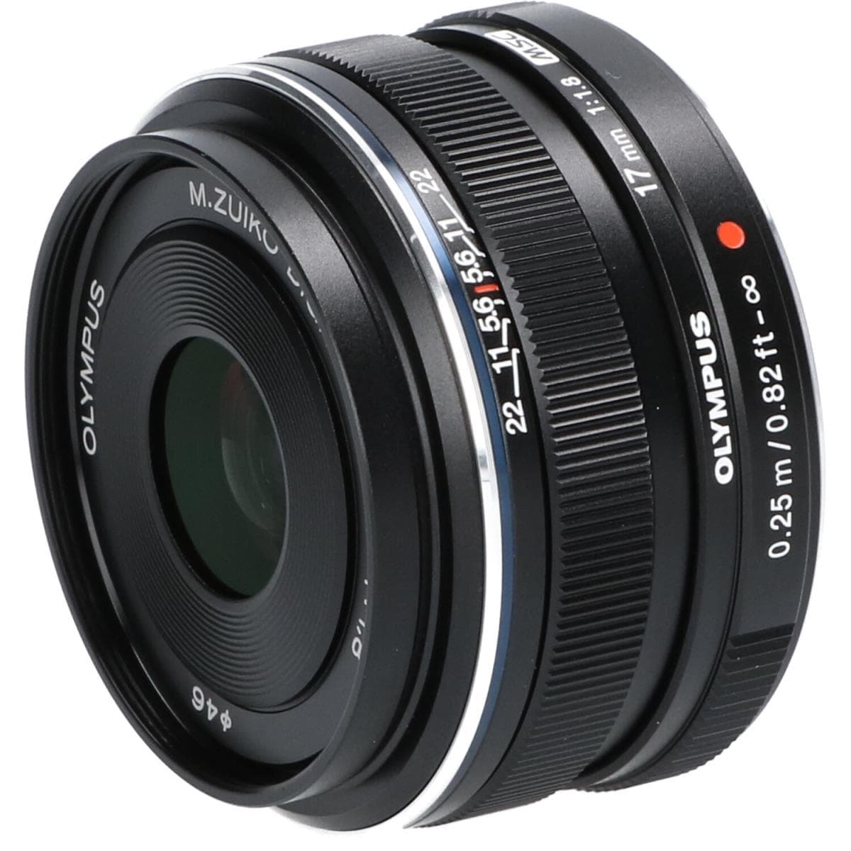 ＯＬＹＭＰＵＳ　ＭＺＤ１７ｍｍ　Ｆ１．８ＢＬＡＣＫ